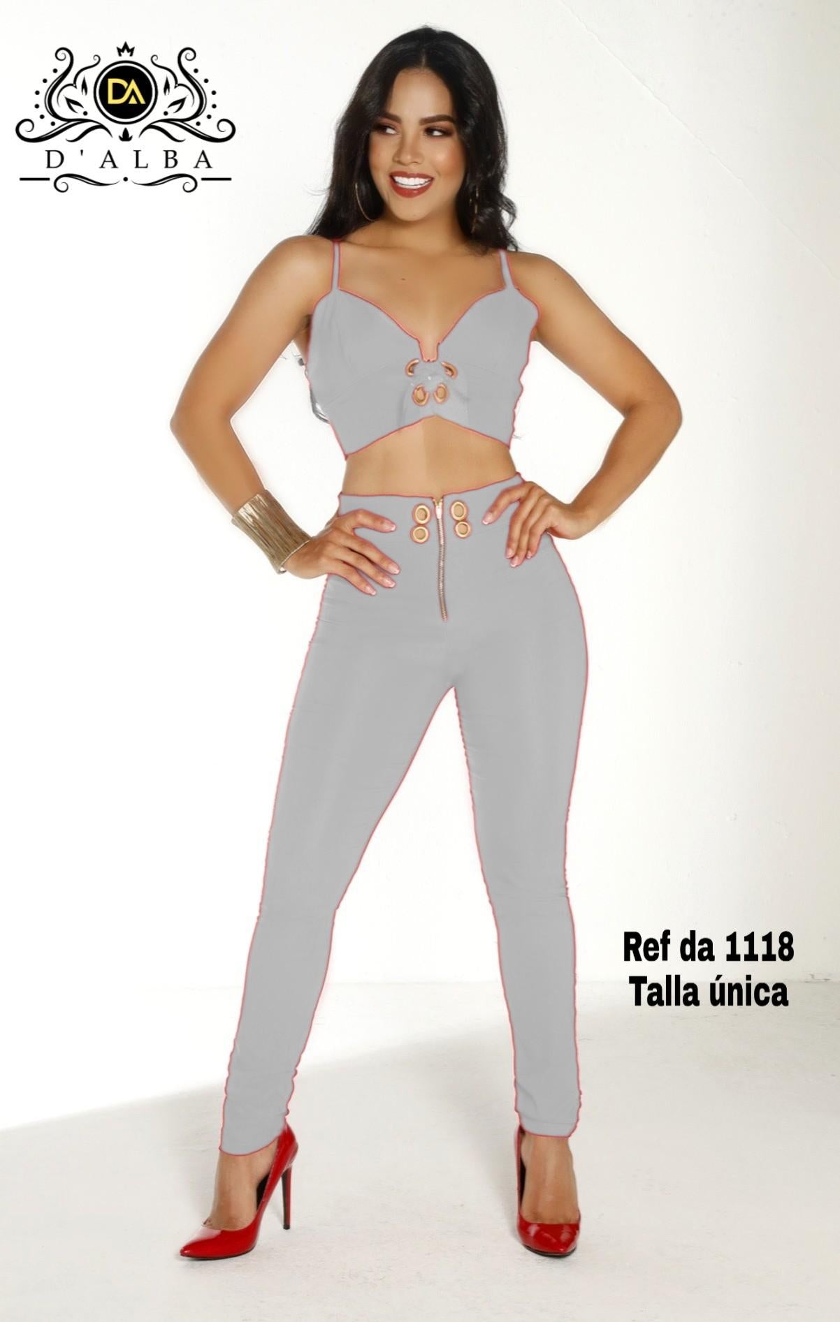 Ref. 058 -DA1118 Conjunto pantalón - Ropa Colombiana
