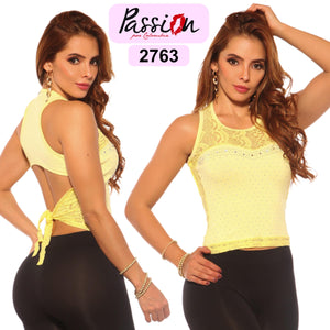Ref. 003 -2763 Blusa Colombiana de moda - Ropa Colombiana