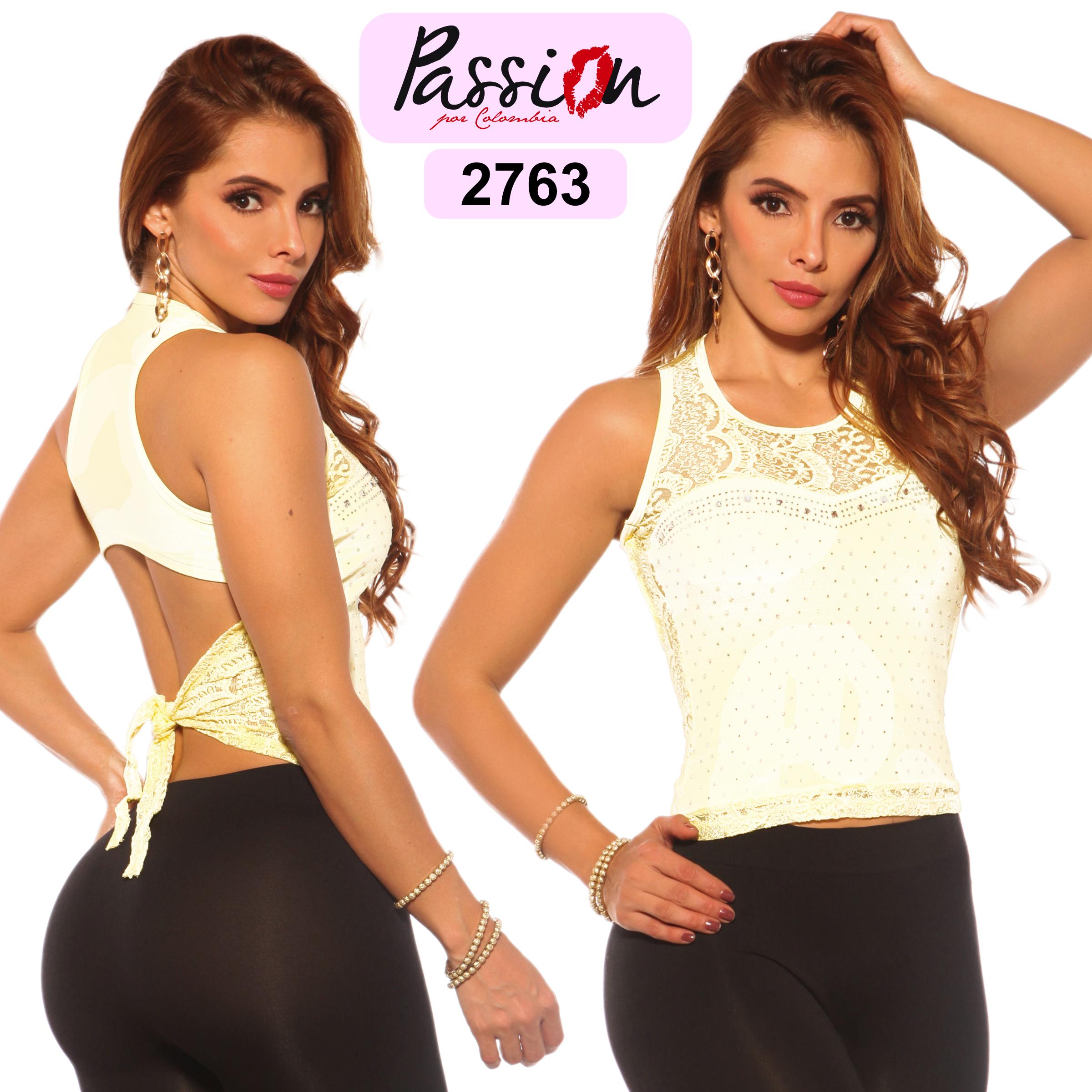 Ref. 003 -2763 Blusa Colombiana de moda - Ropa Colombiana