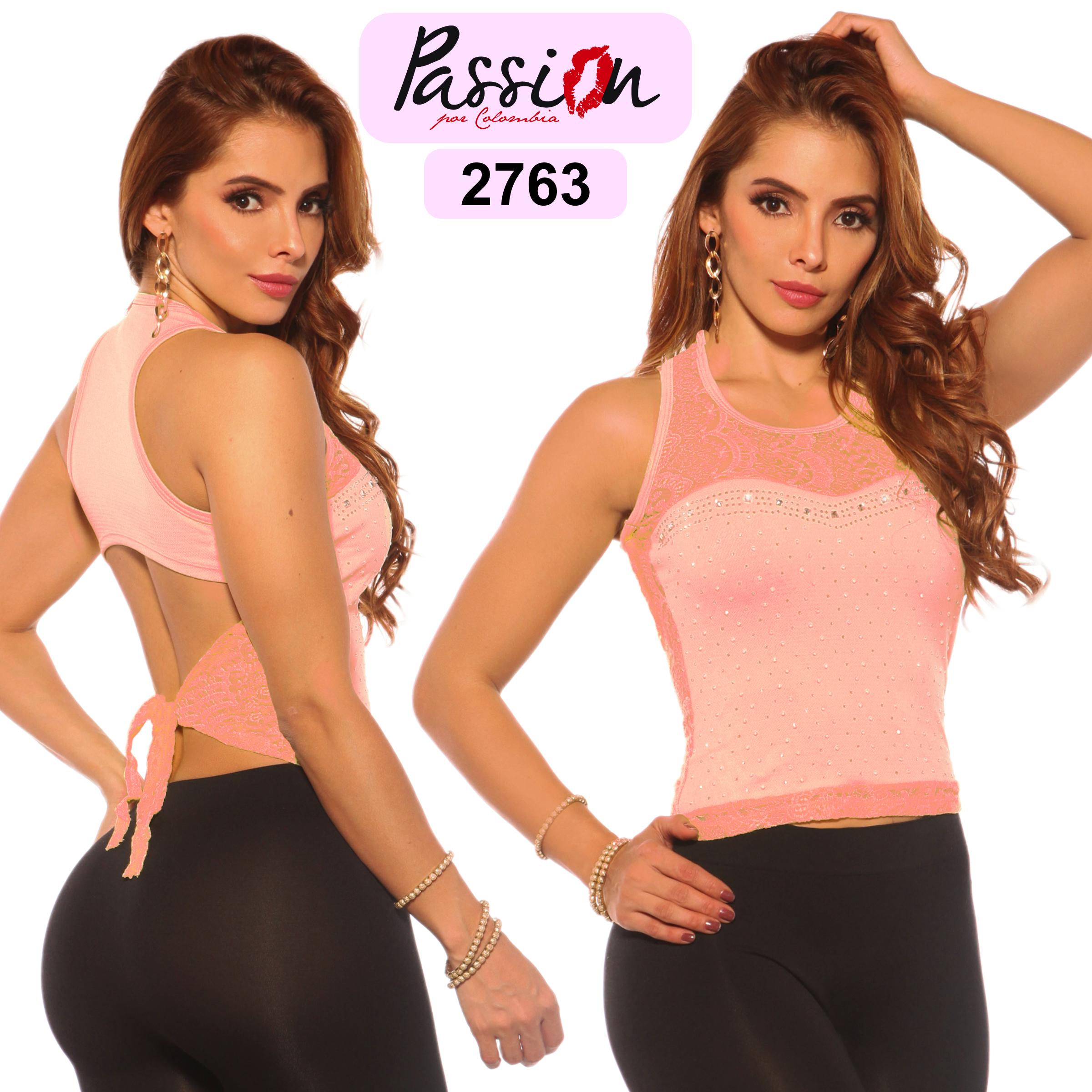 Ref. 003 -2763 Blusa Colombiana de moda - Ropa Colombiana