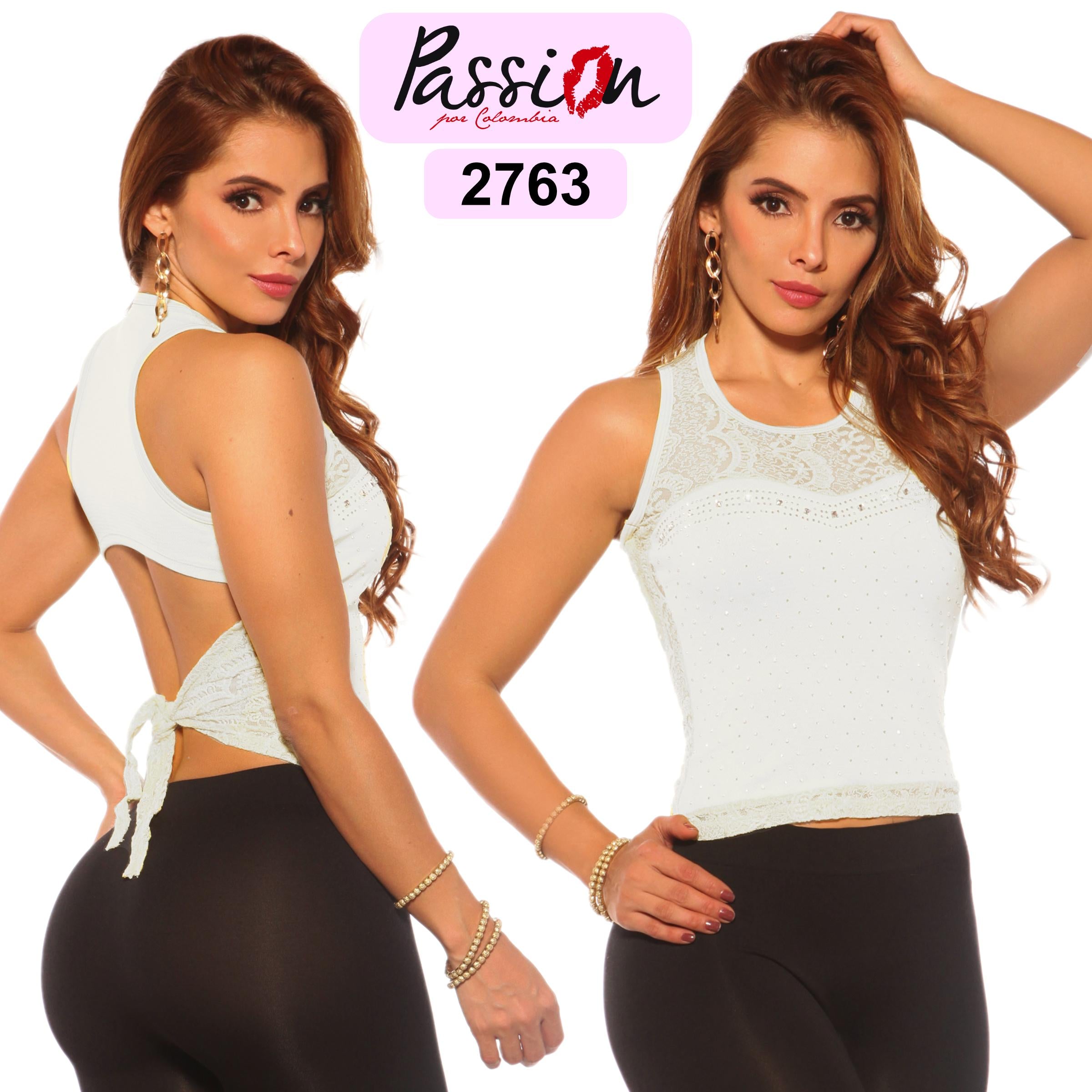 Ref. 003 -2763 Blusa Colombiana de moda - Ropa Colombiana