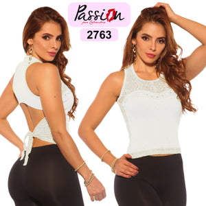 Ref. 003 -2763 Blusa Colombiana de moda - Ropa Colombiana