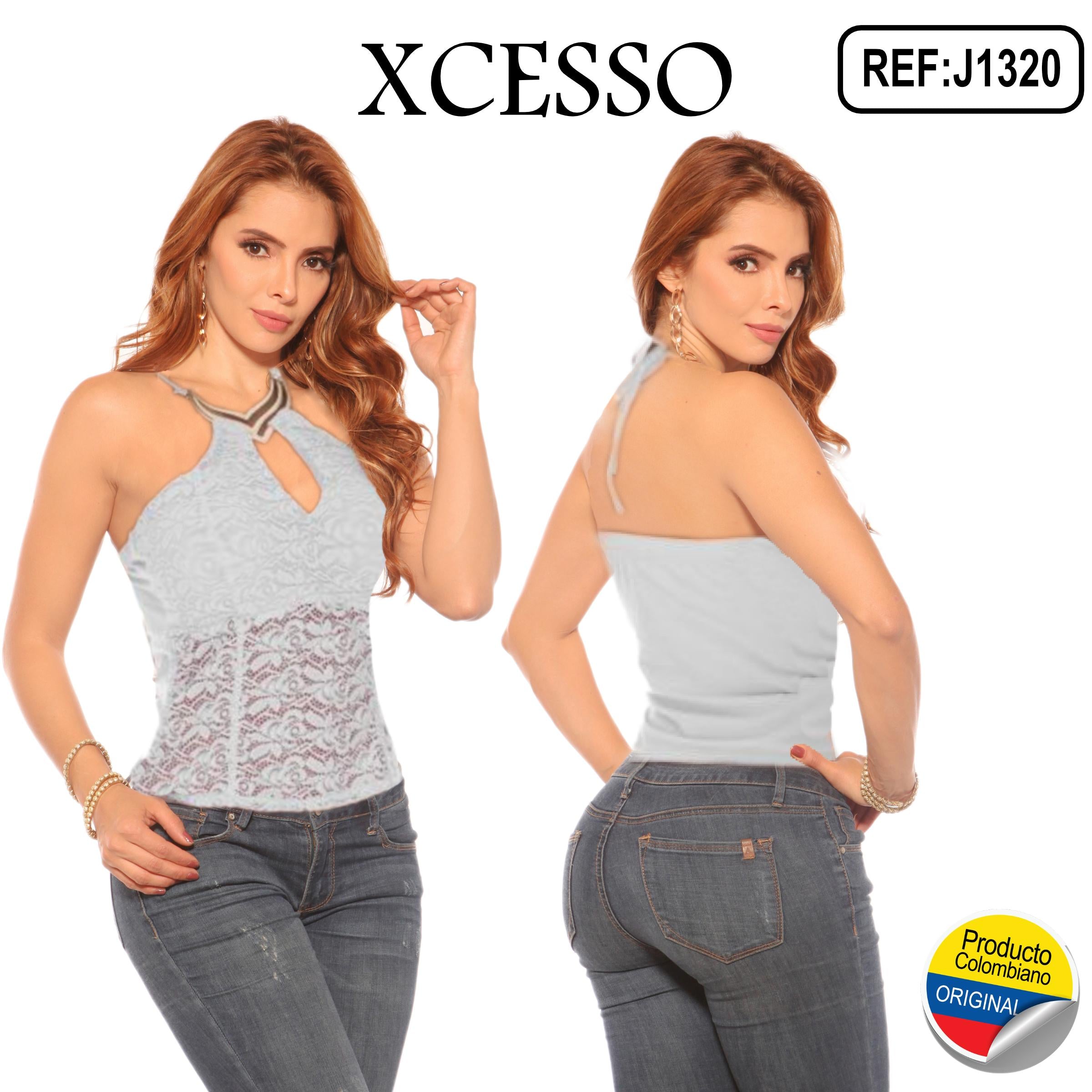 Ref. 016 -J1320 Blusa Última Moda - Ropa Colombiana