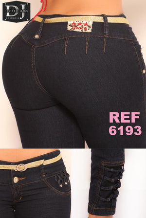 Ref. 006 -6193 Jean Deseo Levantacola Colombiano - Ropa Colombiana