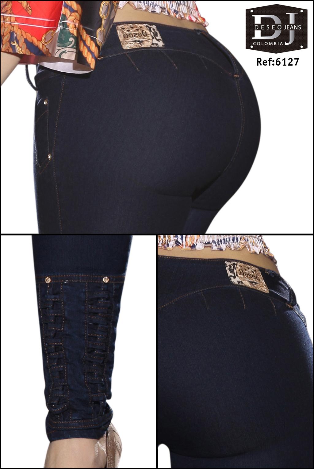 Ref. 006 -6127 Jean Deseo - Ropa Colombiana