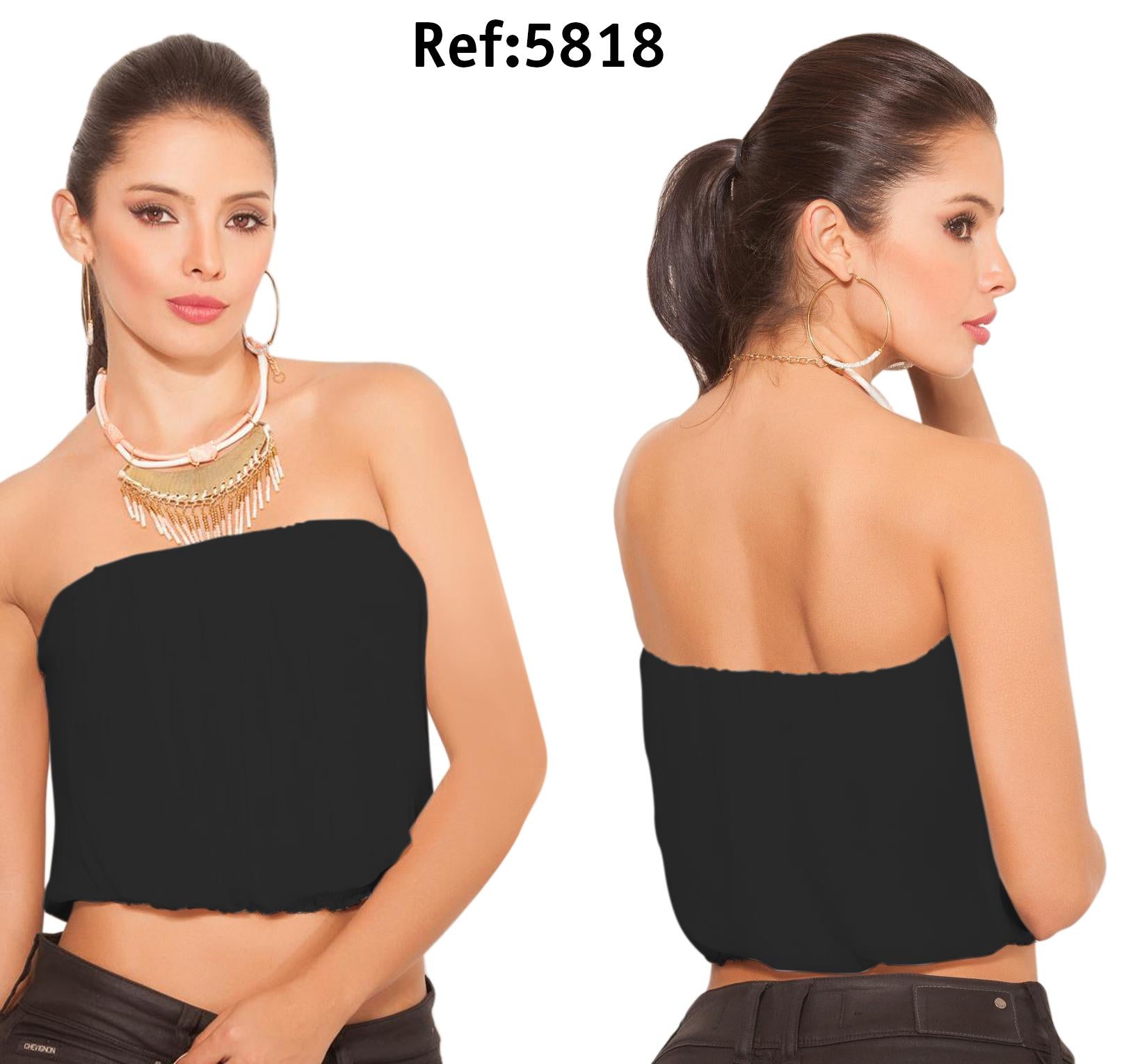 Ref. 005 -5818 Blusa Sexy Dama - Ropa Colombiana
