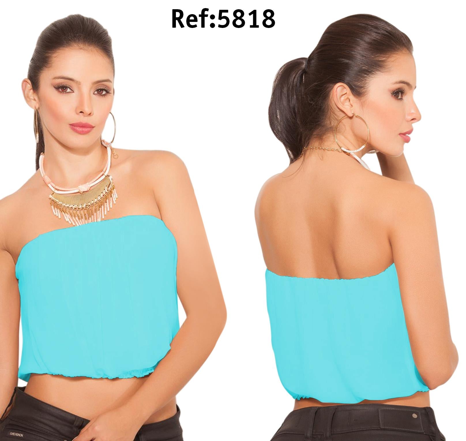 Ref. 005 -5818 Blusa Sexy Dama - Ropa Colombiana