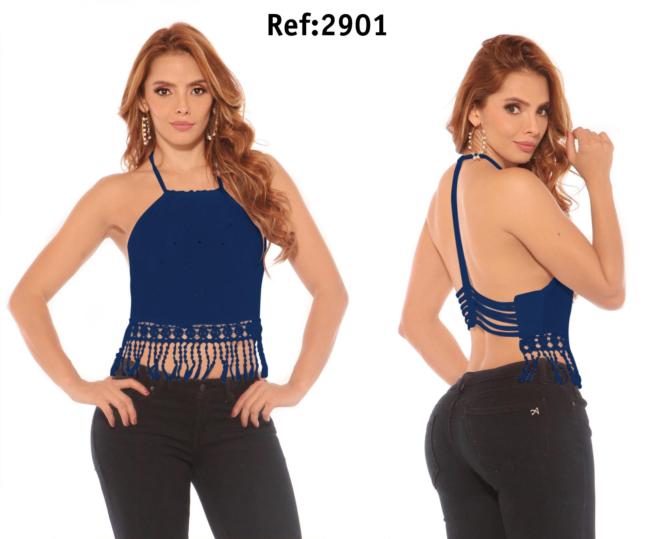 Ref. 005 -2901 Blusa Sexy Escotada - Ropa Colombiana