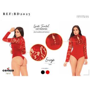 Ref. 004 -BD2025 Body Colombiano Latex moda Boutique - Ropa Colombiana
