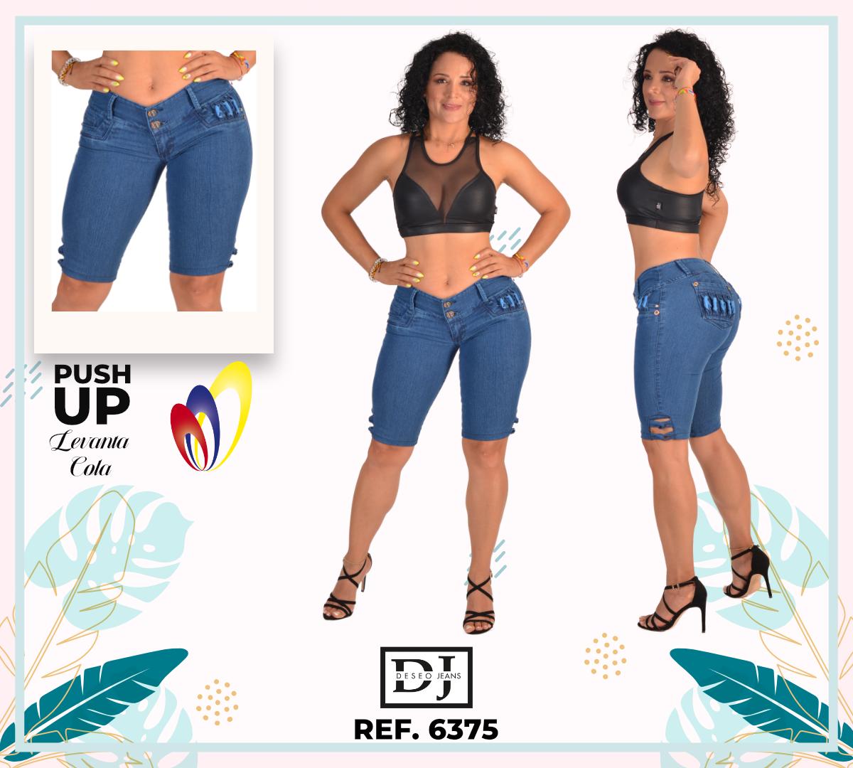 Ref. 006 -6375Deseo CAPRI LEVANTACOLA COLOMBIANO - Ropa Colombiana