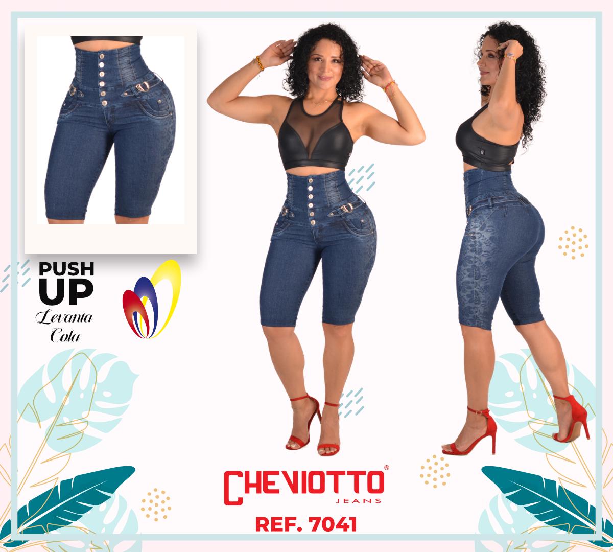 Ref. 001 -7041 Capri costillero Cheviotto - Ropa Colombiana