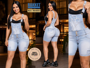 Ref. 006 - 904003 RAKKET OVEROL CORTO - Ropa Colombiana