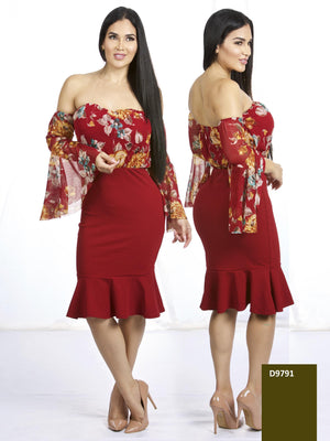 Ref. 003 -D9791 Vestido sexy - Ropa Colombiana