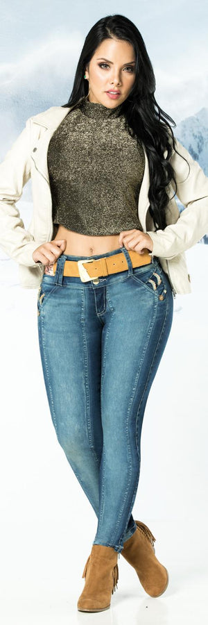 Ref. 001 -12220 Jean Levantacola - Ropa Colombiana
