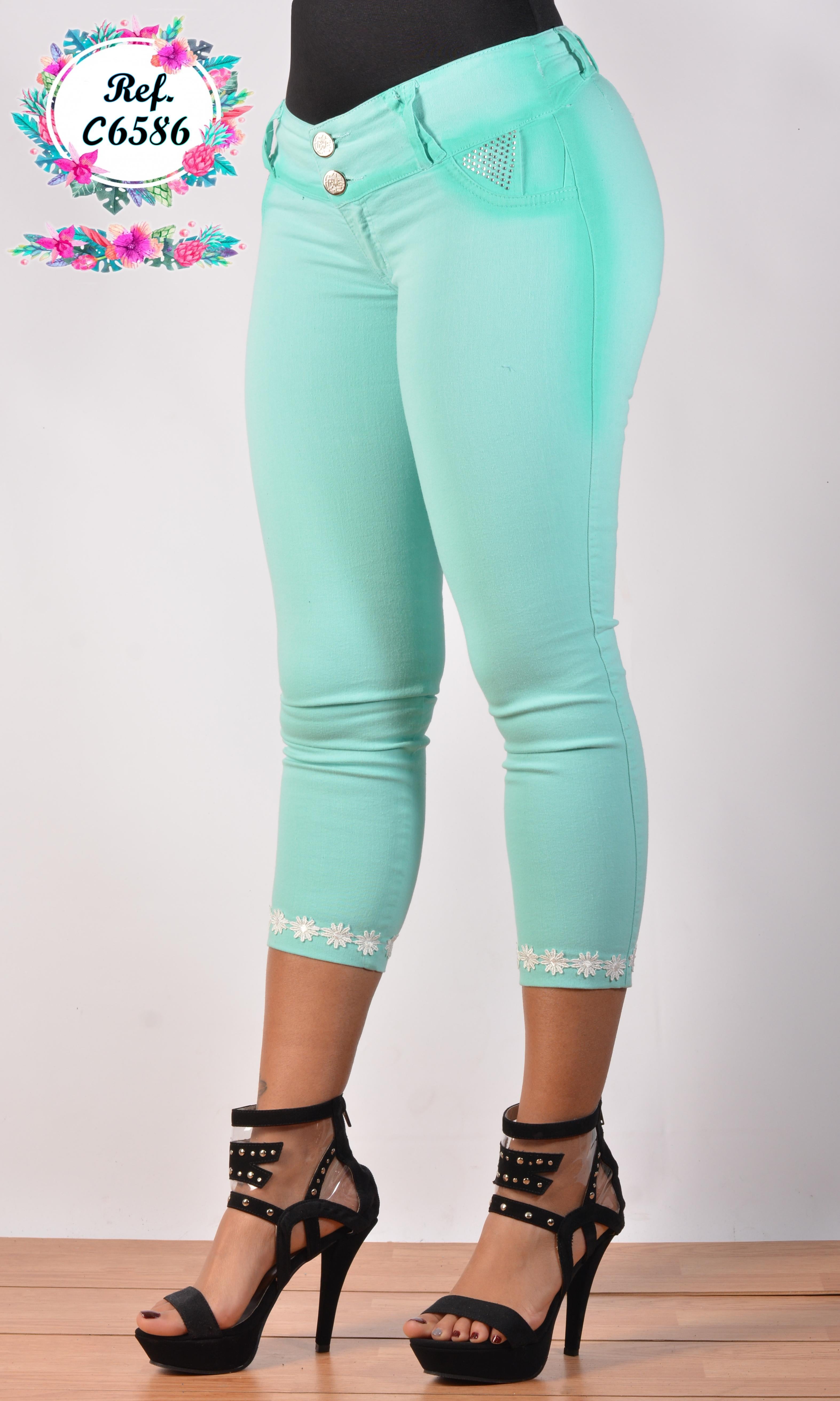 Ref. 001 -6586C Jean Capri - Ropa Colombiana