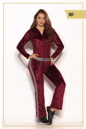 Ref. 046 -EK005 Conjunto deportivo de moda - Ropa Colombiana