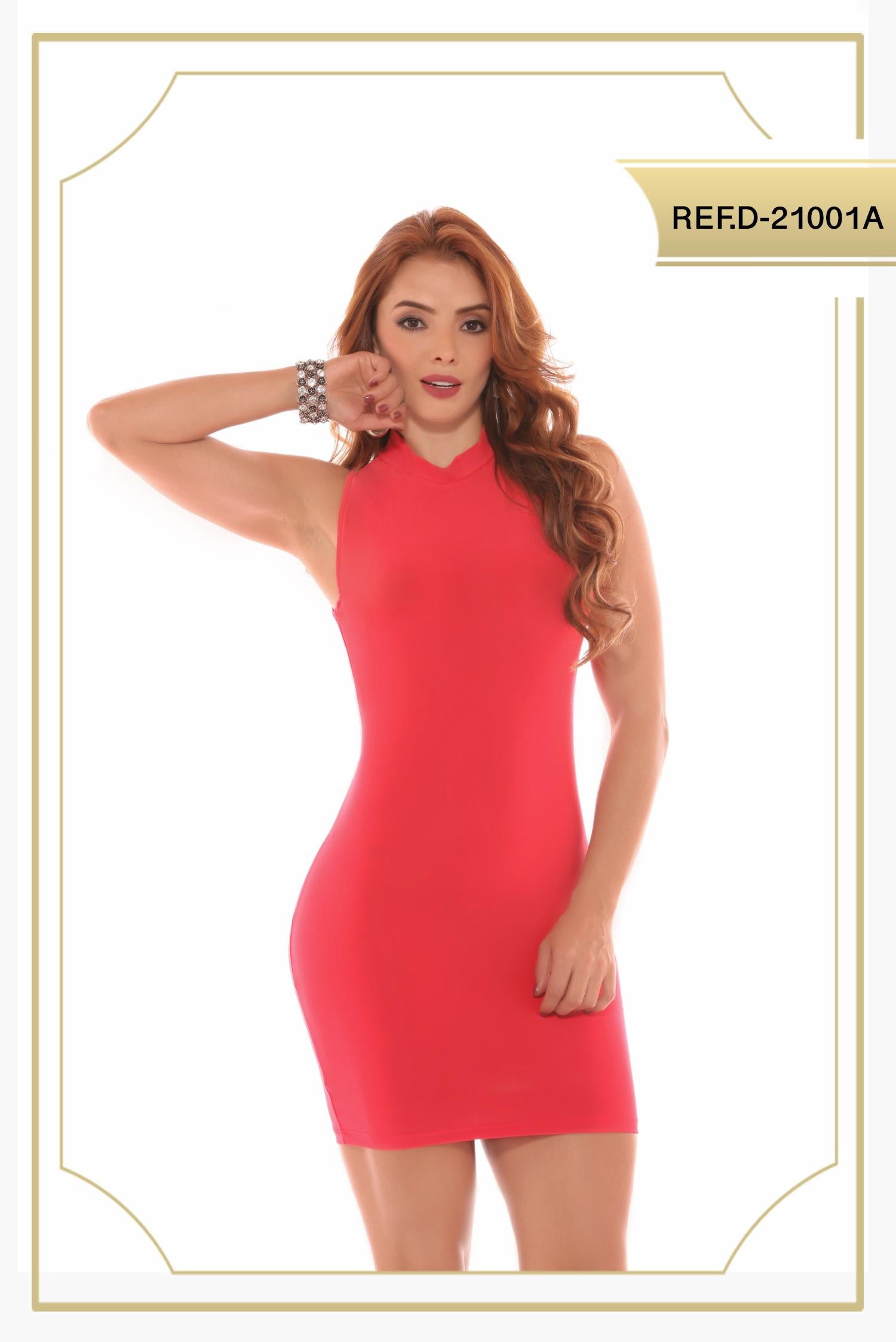 Ref. 003 -D21001A VESTIDO - Ropa Colombiana
