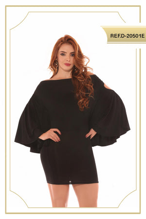 Ref. 003 -D20501E VESTIDO DAMA FIESTA - Ropa Colombiana