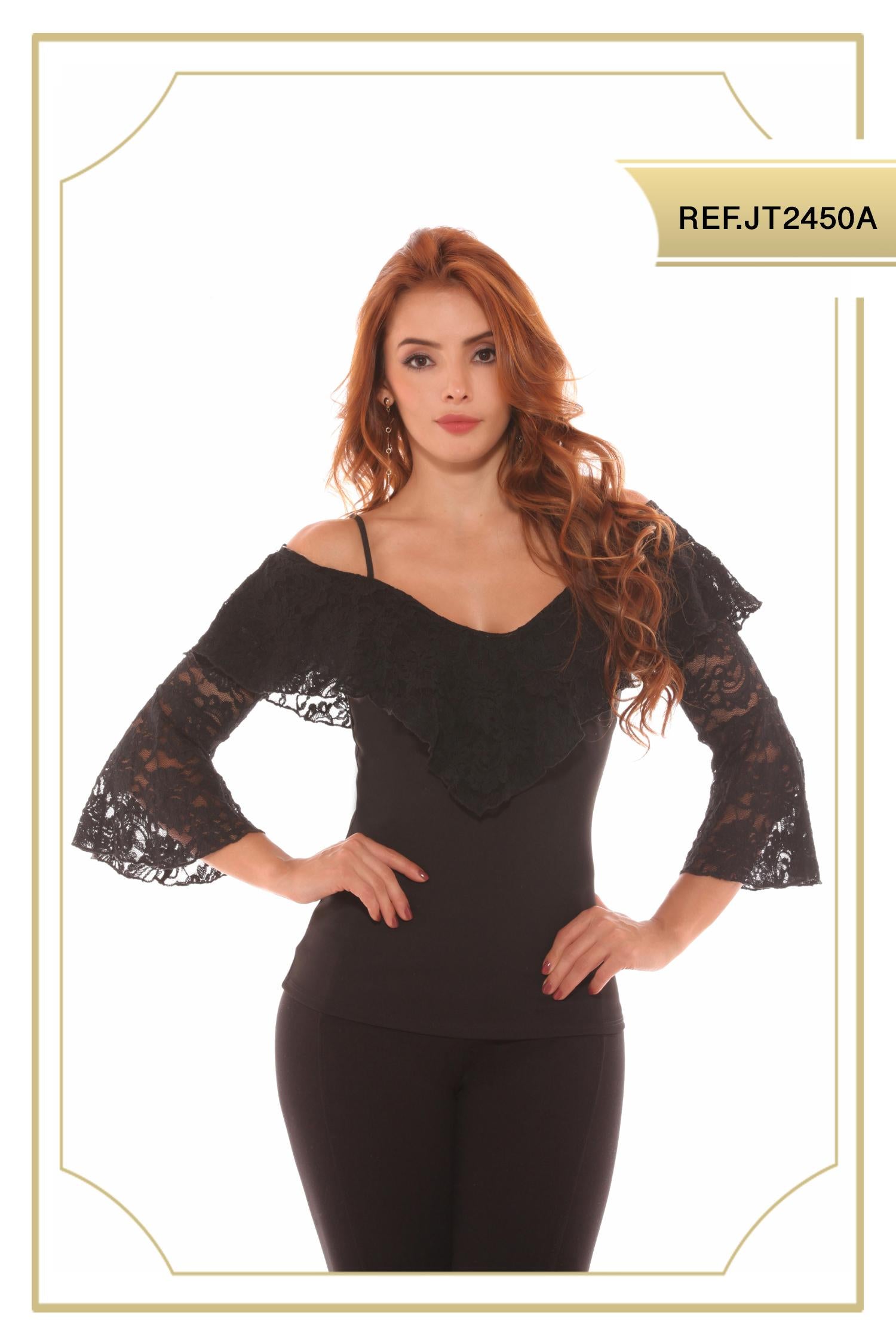 Ref. 003 -2450A Blusa de moda - Ropa Colombiana