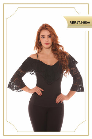 Ref. 003 -2450A Blusa de moda - Ropa Colombiana
