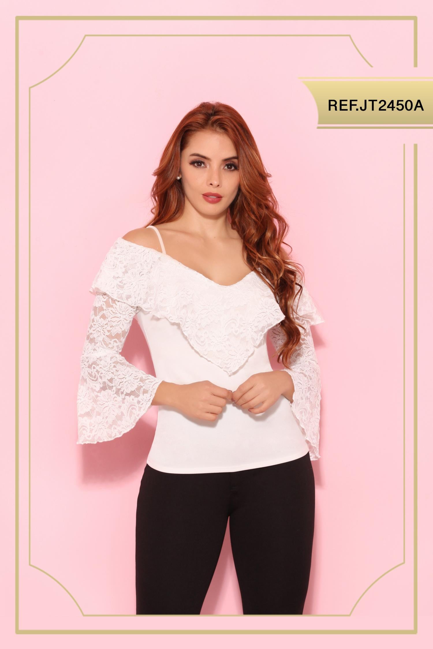 Ref. 003 -2450A Blusa de moda - Ropa Colombiana