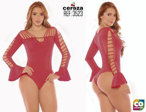 Ref. 004 -3523 Body sexy con refuerzo interno - Ropa Colombiana