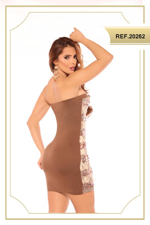 Ref. 003 -20262 Vestido Americano - Ropa Colombiana
