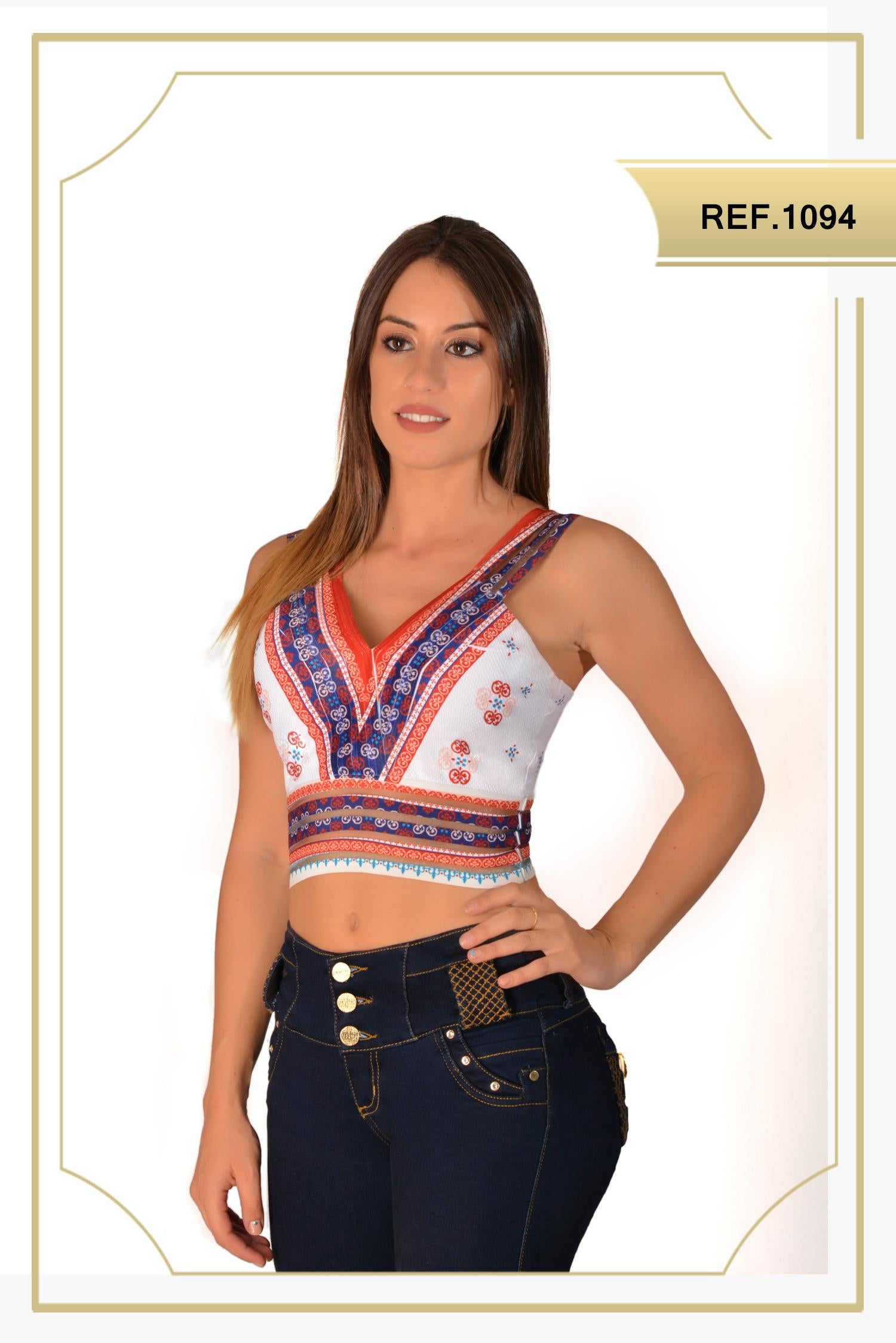 Ref. 015 -1094 BLUSA DAMA - Ropa Colombiana