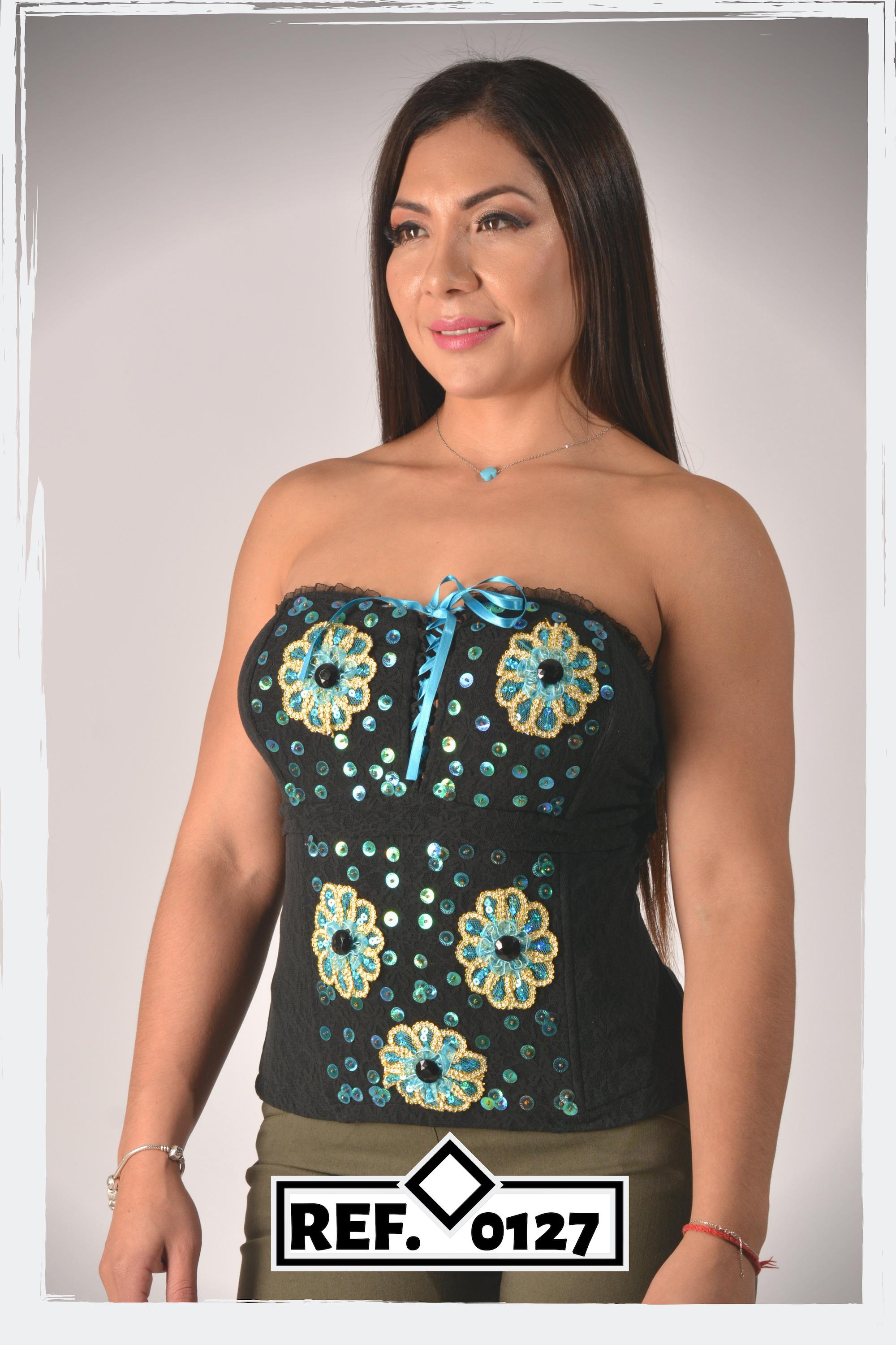 Ref. 003 -0127 Corsette Colombia es Passion - Ropa Colombiana