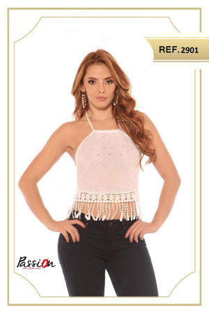 Ref. 005 -2901 Blusa Sexy Escotada - Ropa Colombiana