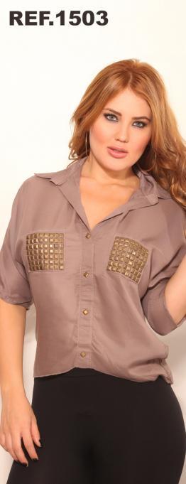 Ref. 004 -1503 Blusa Cereza - Ropa Colombiana