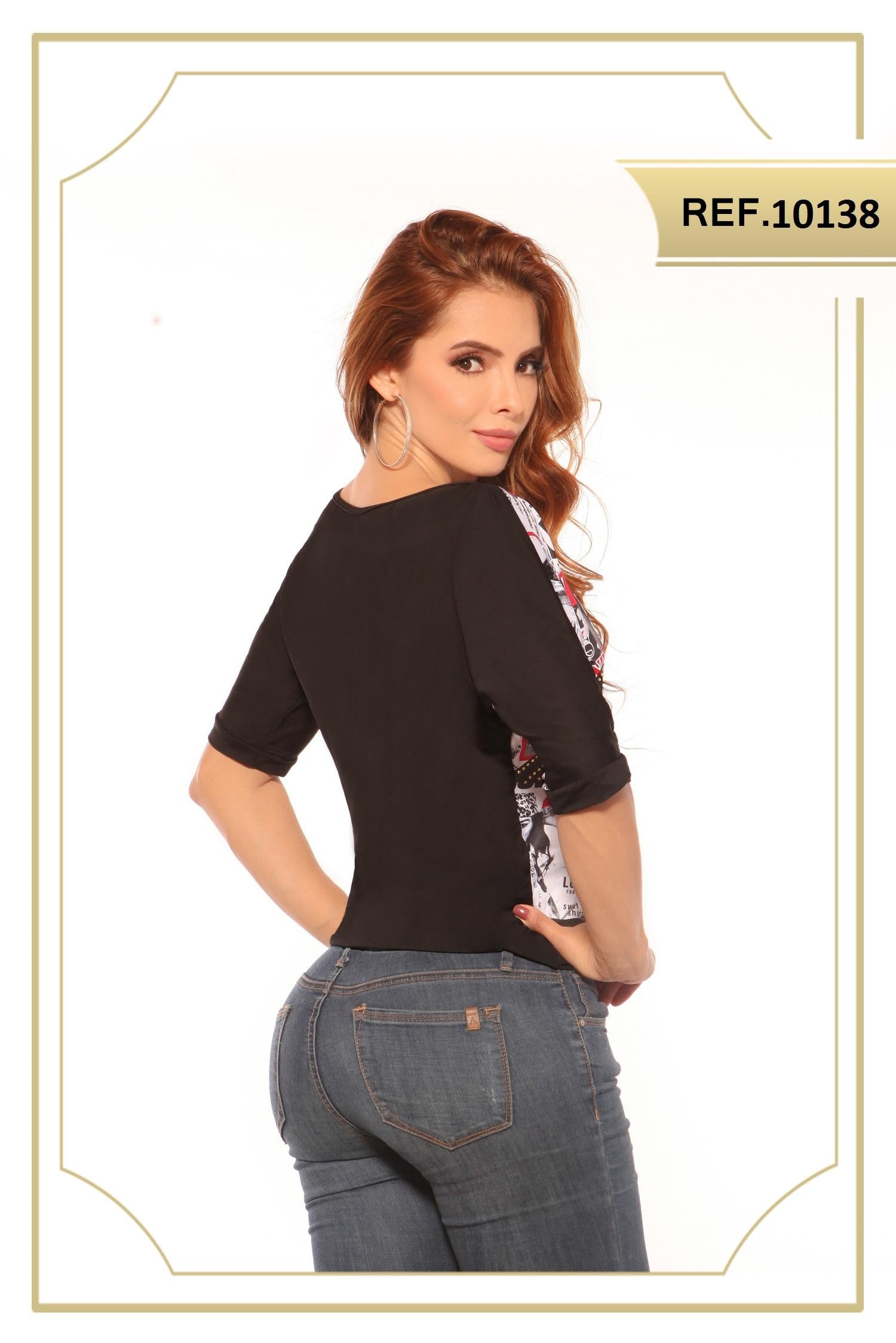 Ref. 004 -10138 BLUSA SEXY DAMA CEREZA - Ropa Colombiana