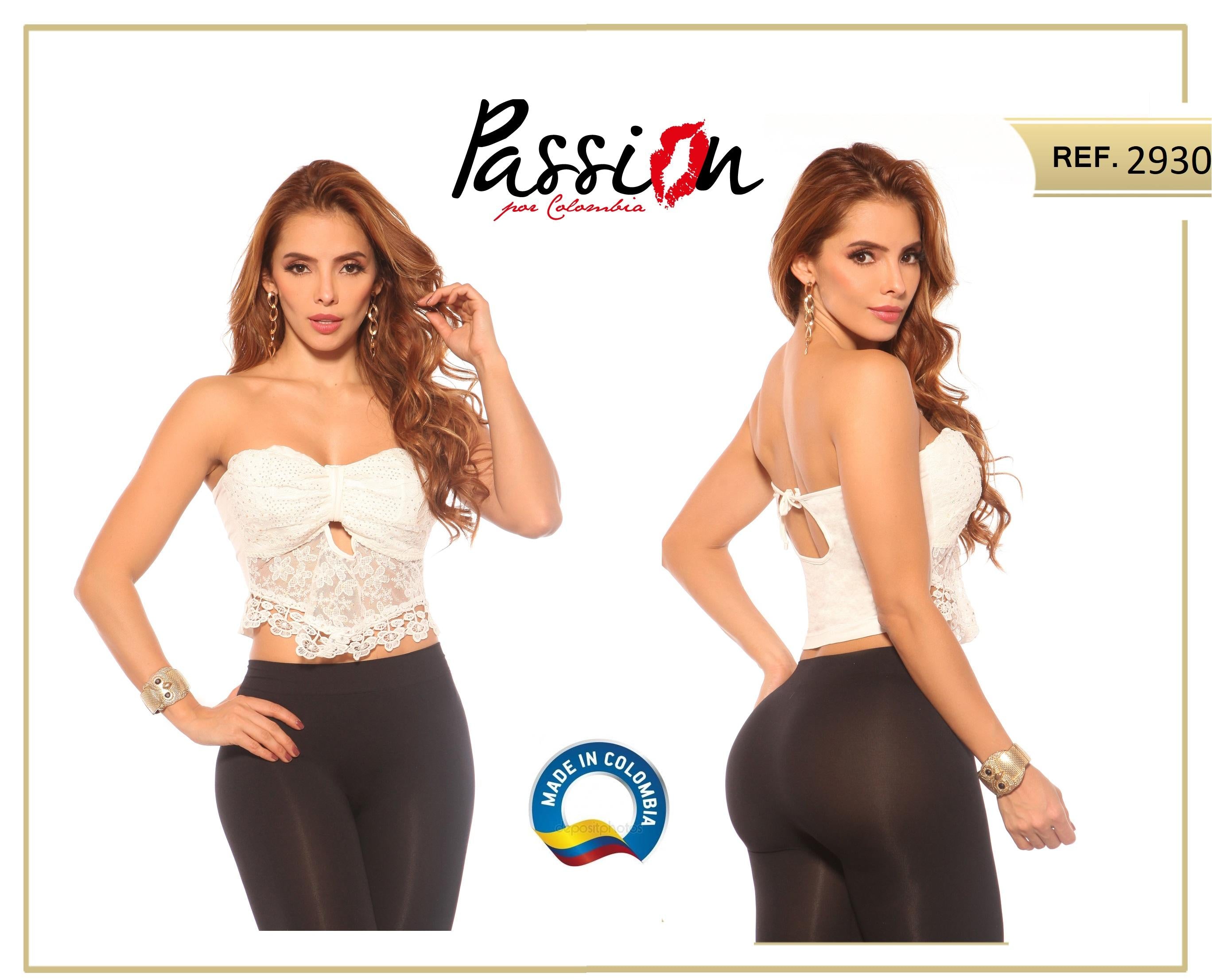 Ref. 005 -2930 Crop Top Palabra de Honor - Ropa Colombiana
