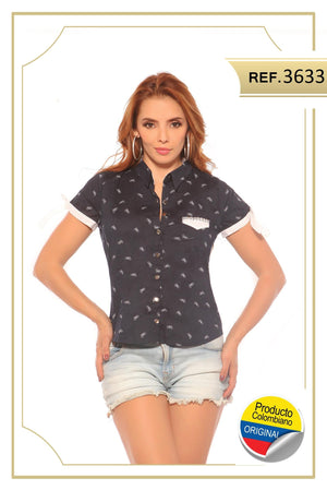 Ref. 015 -3633 Blusa Sexy - Ropa Colombiana