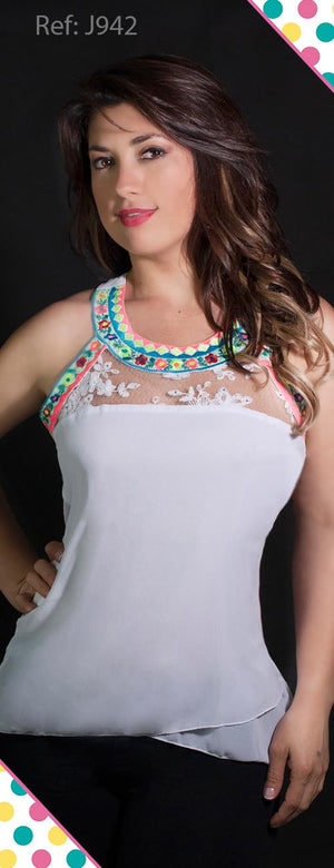 Ref. 015 -942 BLUSA DE MODA - Ropa Colombiana
