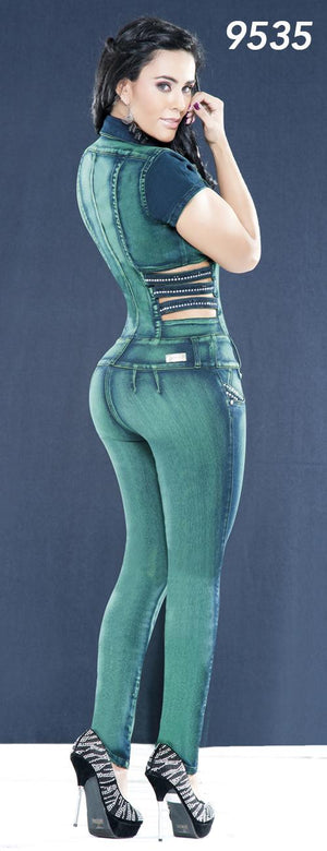 Ref. 001 -9535 Enterizo Cómodo y Sexy - Ropa Colombiana