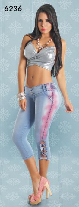 Ref. 001 -6236 Capri Cheviotto Levantacola - Ropa Colombiana