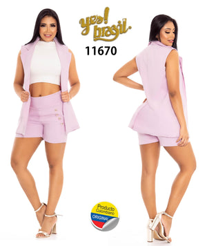 Ref. 018 -11670 Conjunto Colombiano Yes brazil - Ropa Colombiana