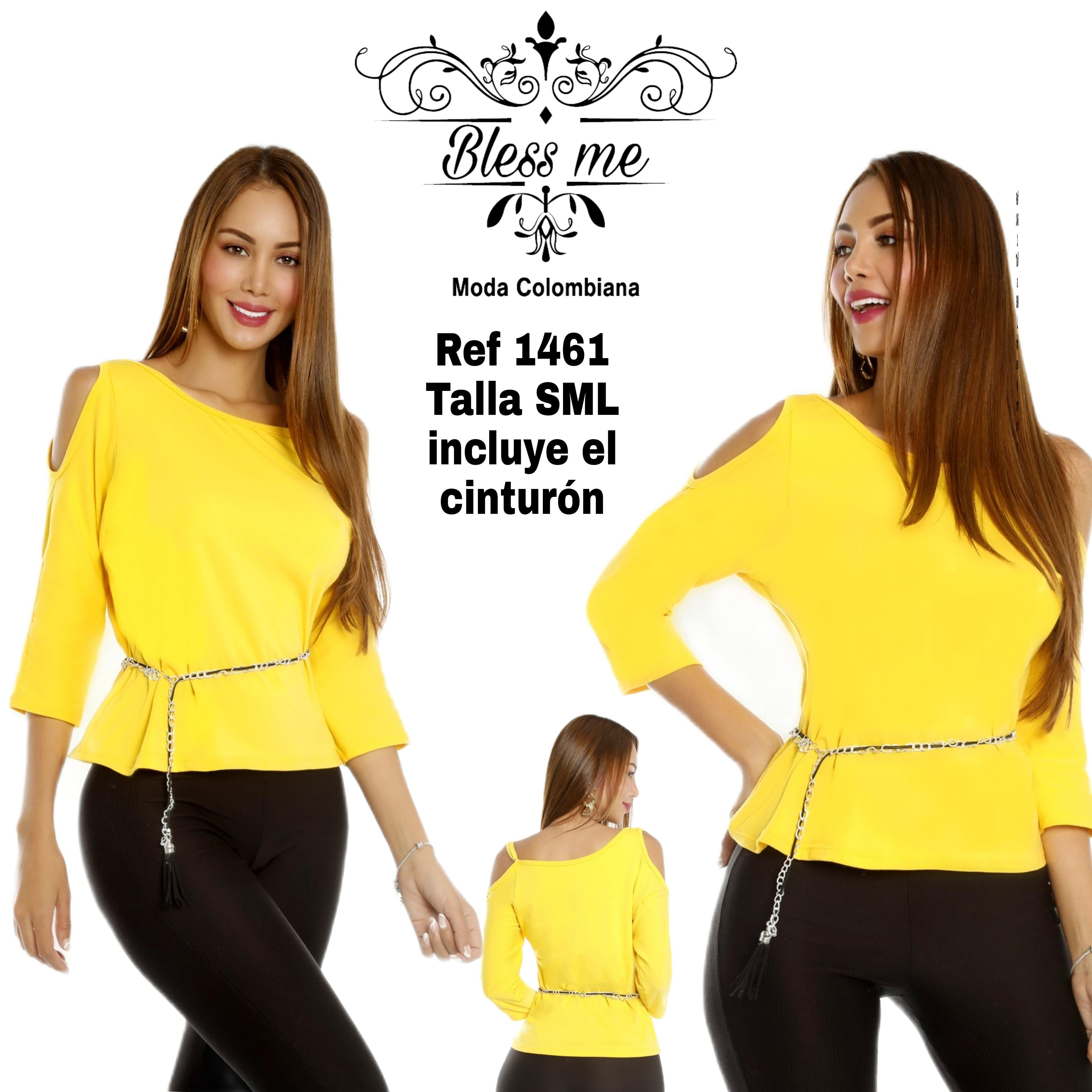 Ref. 058 -BM1461 Blusa boutique - Ropa Colombiana