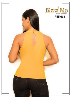 Ref. 082 -BM638 Blusa colombiana - Ropa Colombiana
