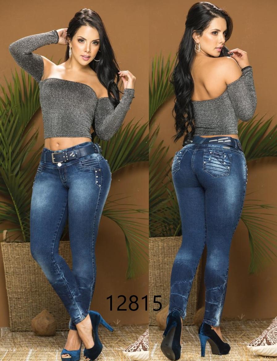 Ref. 001 -12815 Jean dama Levanta Cola Colombiano - Ropa Colombiana