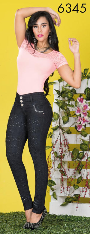 Ref. 001 -6345 Jean Cheviotto - Ropa Colombiana