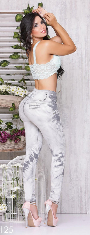 Ref. 001 -7125 Pantalón Doble Color - Ropa Colombiana