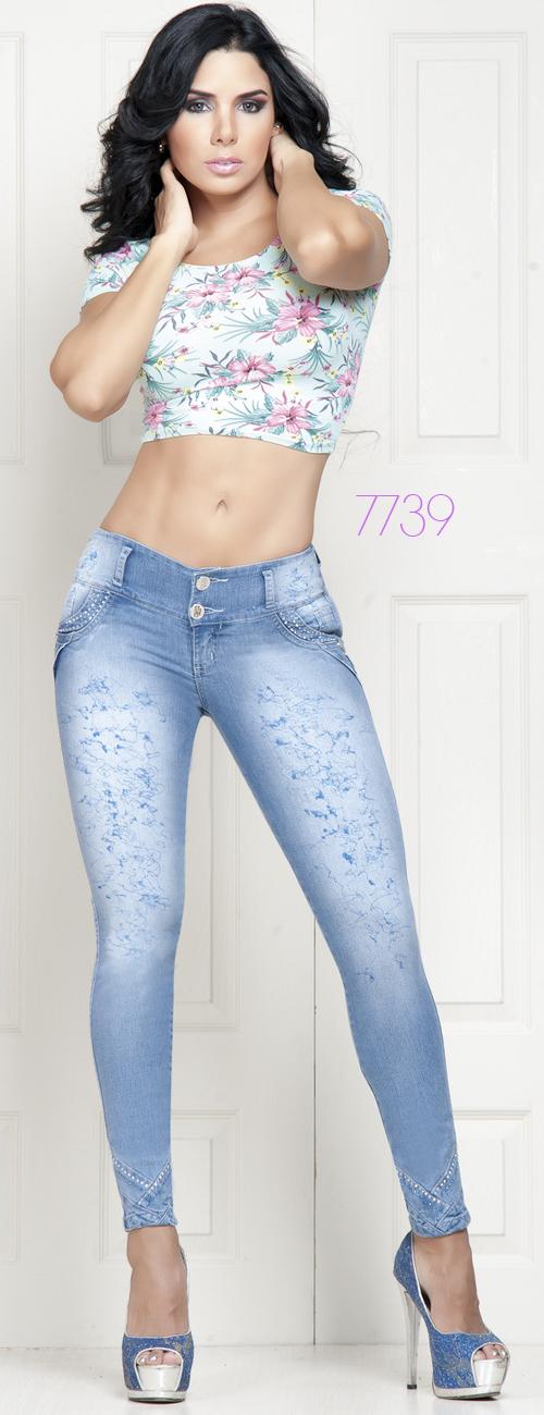 Ref. 001 -7739 Vaqueros Sexys y Fabulosos - Ropa Colombiana