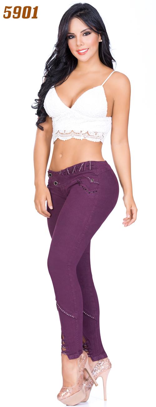 Ref. 001 -5901 Jean Cheviotto Levantacola Colombiano - Ropa Colombiana