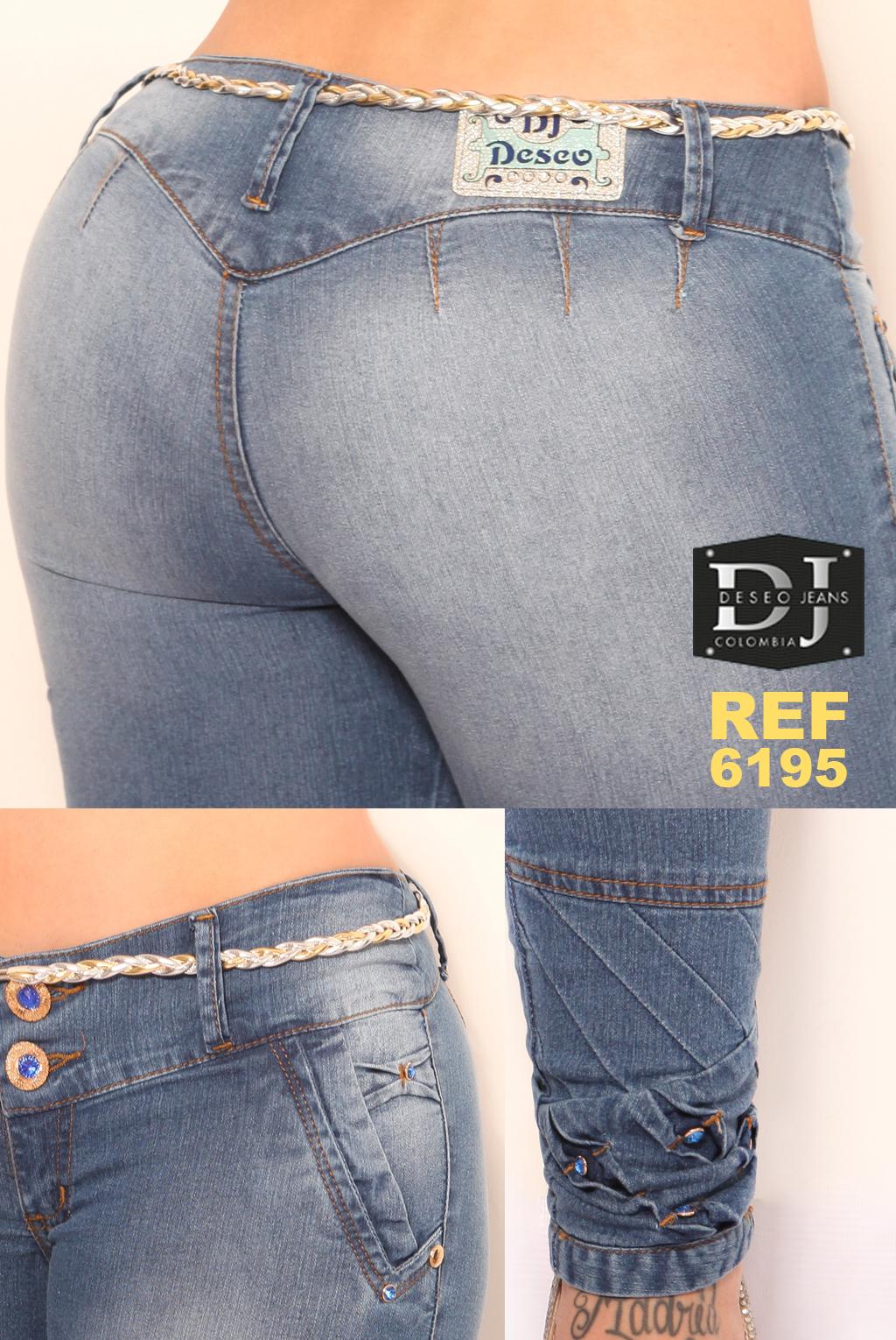 Ref. 006 -6195 Jean Deseo - Ropa Colombiana