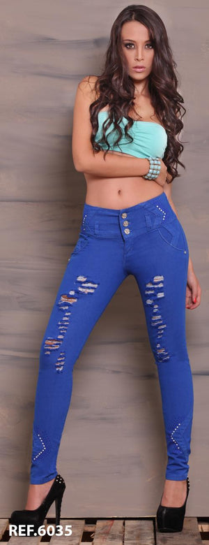 Ref. 006 -6035 Jean Deseo - Ropa Colombiana