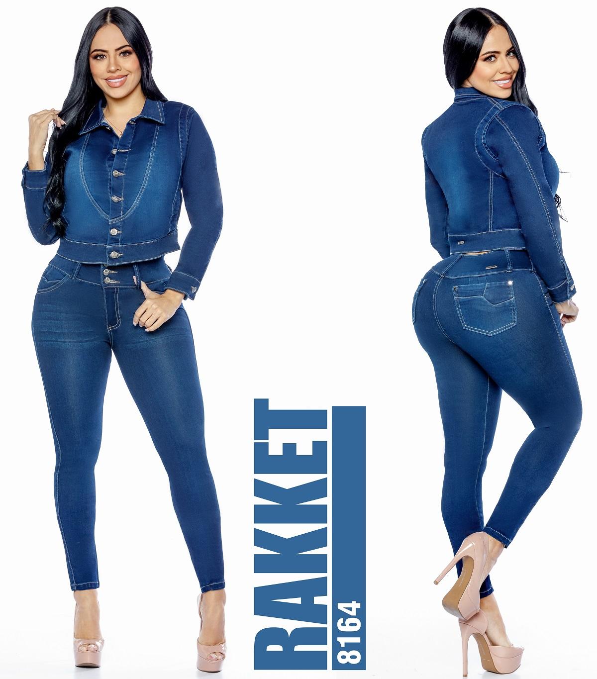 Ref. 006 -8164 Conjunto colombiano levantacola - Ropa Colombiana