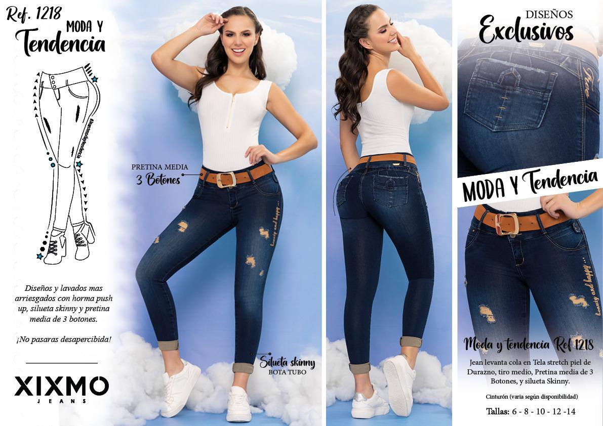 Ref. 072 -X1218 Colombian butt lifting jean