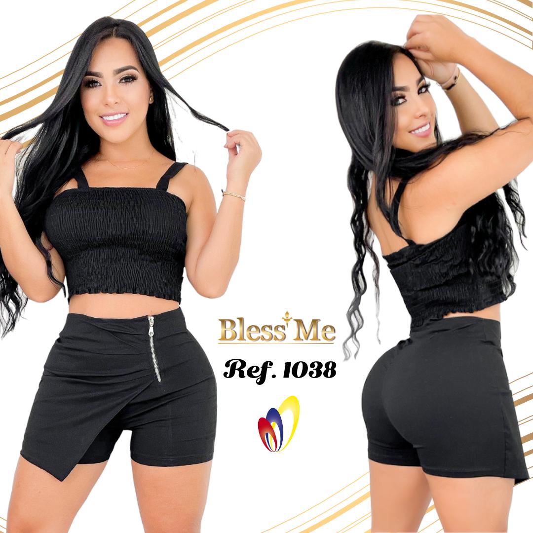 Ref. 082 -BM1038 Conjunto colombiano short